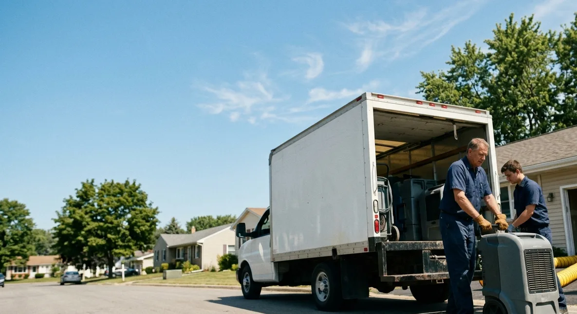 Water Damage Cleanup in Waldron, IN near me